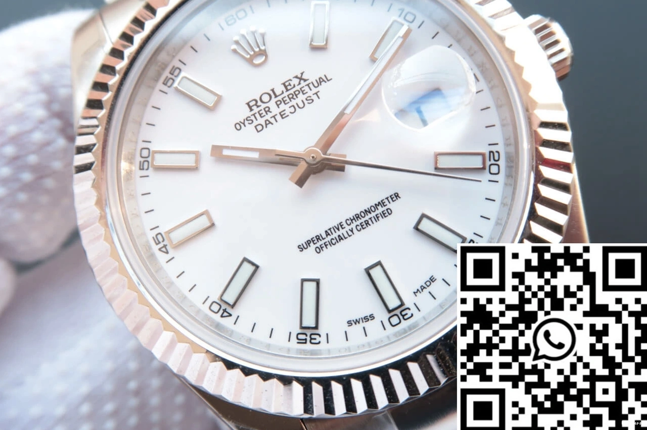 Dial M126334-0009 Factory Datejust Rolex White EW 0913